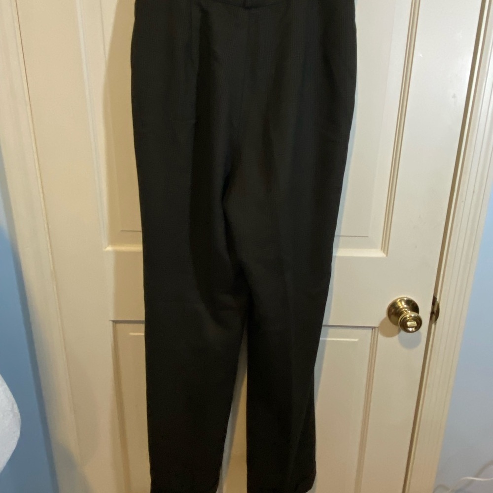 Vintage Augustus Brown Tweed Pants SIZE 10 - Picture 4 of 4